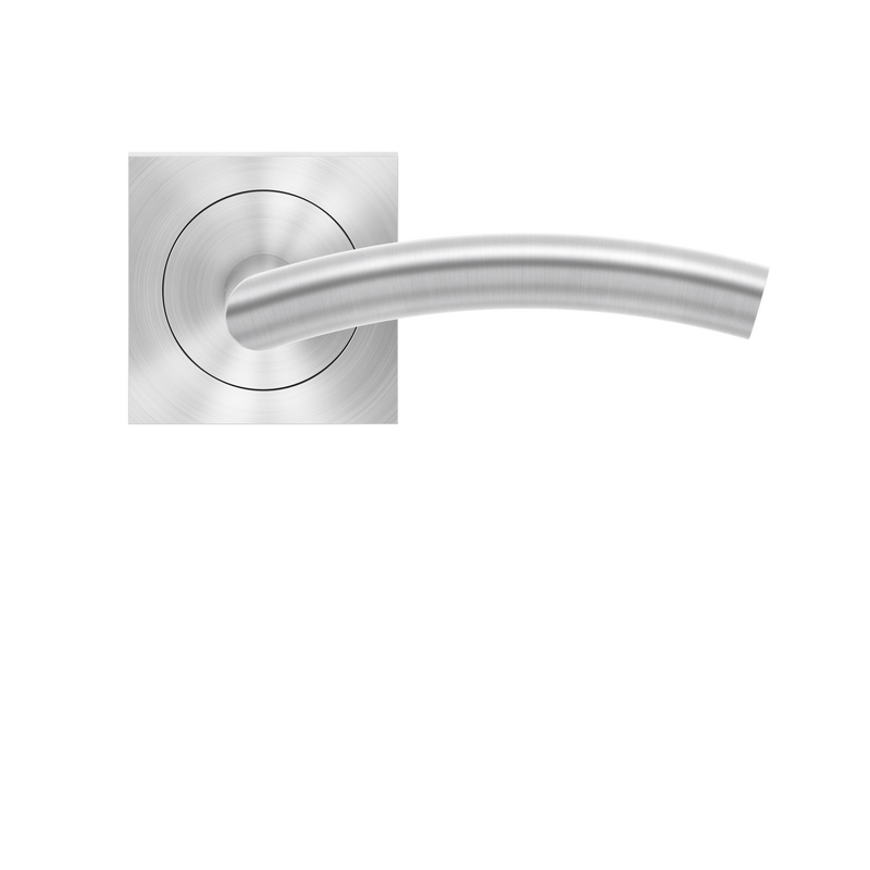 Corsica Lever with 3 Piece Square Rose, Karcher Design UERQ30