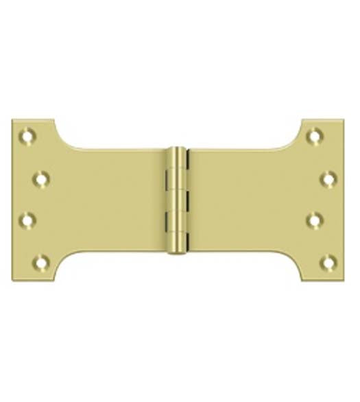 Doorware.com 4 x 8 Solid Brass Parliament Hinge, Pair, Deltana DSPA4080