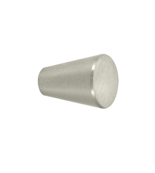 3/4 Inch Satin Stainless Steel Retro Cabinet Knob, Deltana KC20U32D