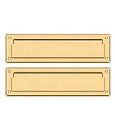 13-1/8 Inch Mail Slot With Interior Flap, Deltana MS212
