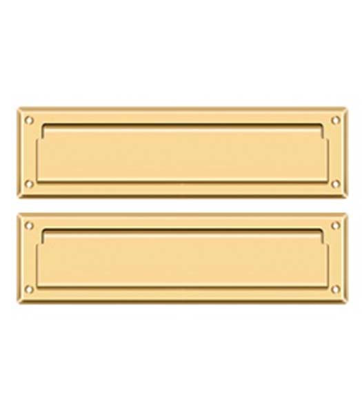 13-1/8 Inch Mail Slot With Interior Flap, Deltana MS212