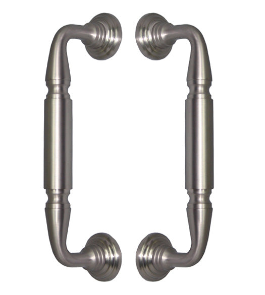 8 Inch Decorative Door Pulls, Pair, Deltana PR-DP2576