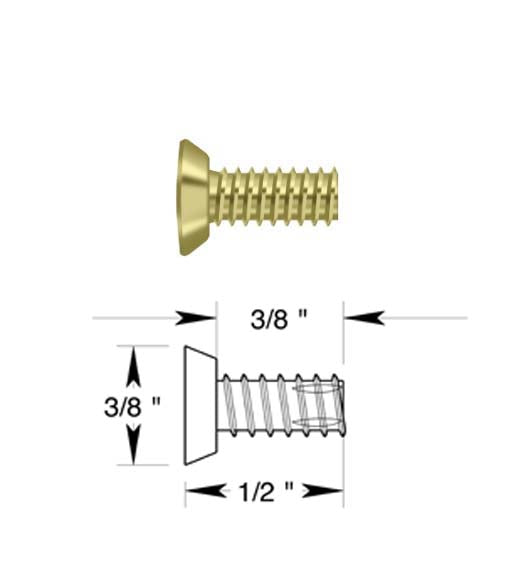 Machine Screw 10 x 1/2, Bag of 600, Deltana SCMS1005