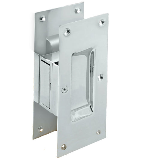 Large Contemporary Pocket Door Passage Set, Deltana SDP60