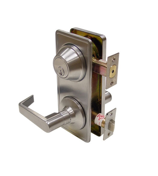 Grade 2 Interconnect Lever and Deadbolt, Deltana CL308ILC