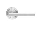 Manhattan Lever with 3 Piece Round Rose, Karcher Design UER21