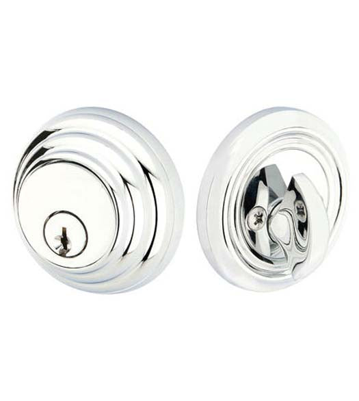 Single Cylinder Low Profile Deadbolt, Emtek 8455