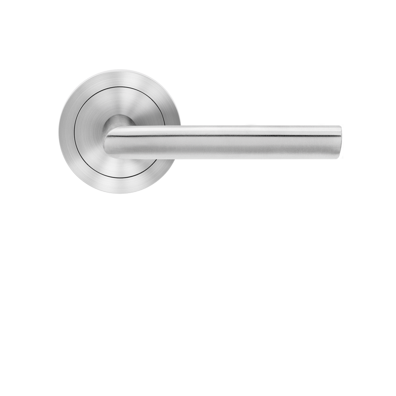 Cyprus Lever with 3 Piece Round Rose, Karcher Design UER29
