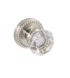 Victorian Clear Glass Knob, Fusion 16