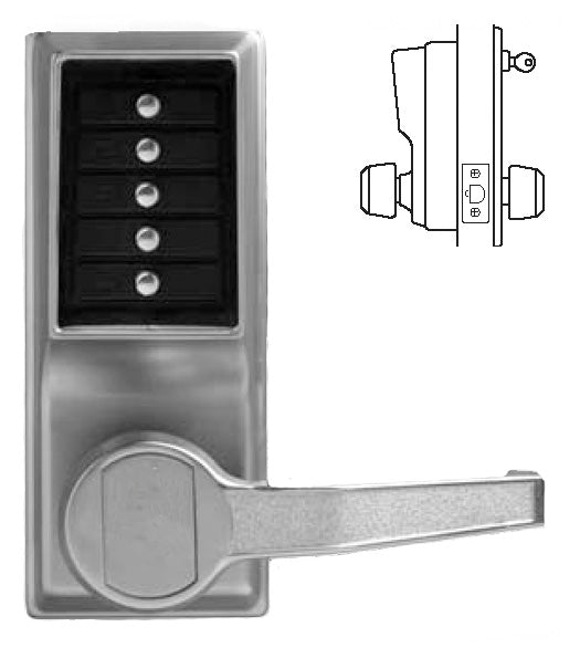 Simplex Keypad Entry Lever Lock, KABA L1011
