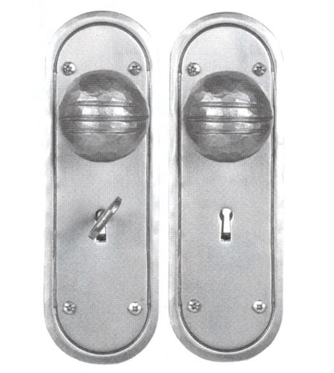 Doorware.com Stainless Steel Skeleton Key Mortise Lockset With Ball Knob, Acorn KTTJI