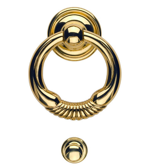 Doorware.com Solid Brass Regal Contemporary Door Knocker