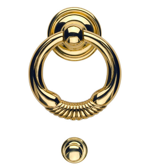 Doorware.com Solid Brass Regal Contemporary Door Knocker