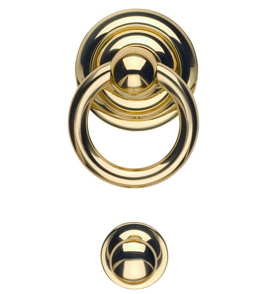 Doorware.com Solid Brass Ring Door Knocker