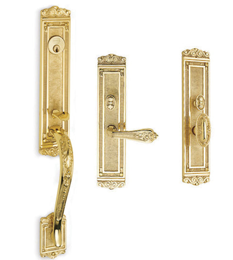 Doorware.com Bridgehampton Entrance Handleset Omnia
