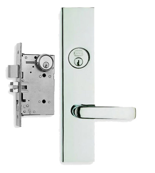 Doorware.com Contemporary Lever Mortise Lockset, Omnia 12560
