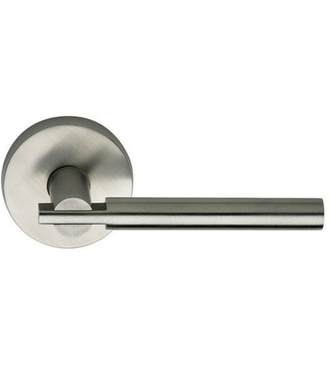 Designer Stainless Steel Door Lever Set, Omnia #25