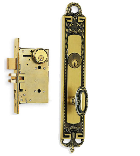 Doorware.com Fancy Door Knob Mortise Lockset, Omnia 54294