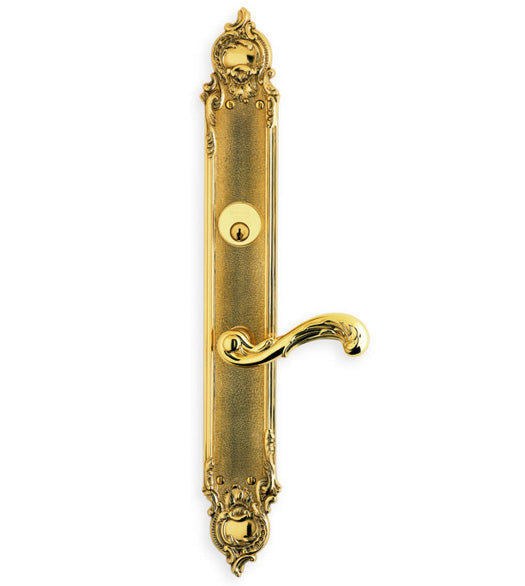 Doorware.com Ornate Decorative Lever Entry Lockset, Omnia D50251