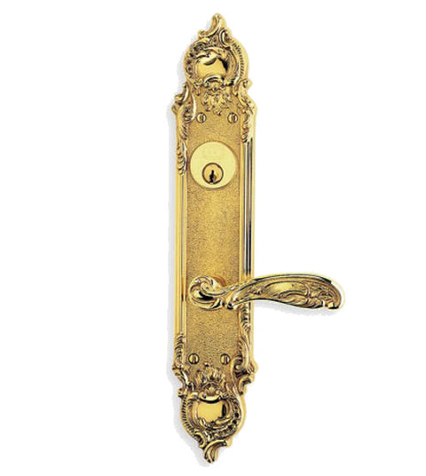 Doorware.com Decorative Door Lever Entry Lockset, Omnia D52233