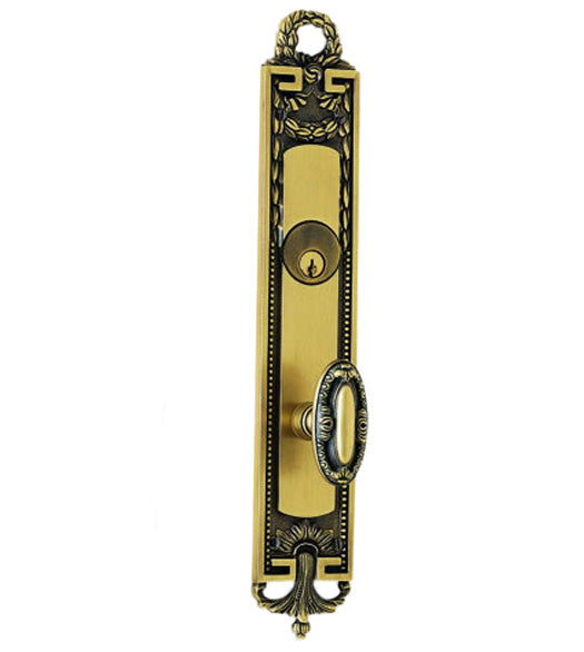 Doorware.com Decorative Fancy Door Knob Entry Door Lockset, Omnia D54294