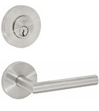 Doorware.com Simple Stainless Steel Entryset, Fusion SA-A2/100-A2