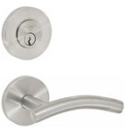 Curved Stainless Steel Entryset, Fusion SB-A2/100-A2