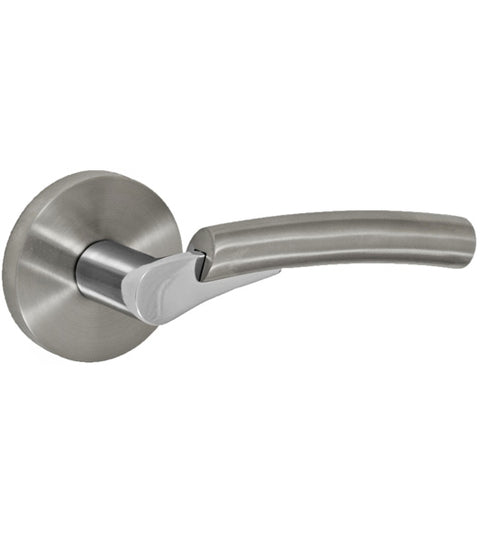 Doorware.com Modern 3030 Stainless Steel Leverset, Fusion SH-A2