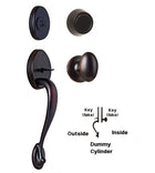 Doorware.com Oval Lexington Dummy Handleset, Weslock 2105/2104