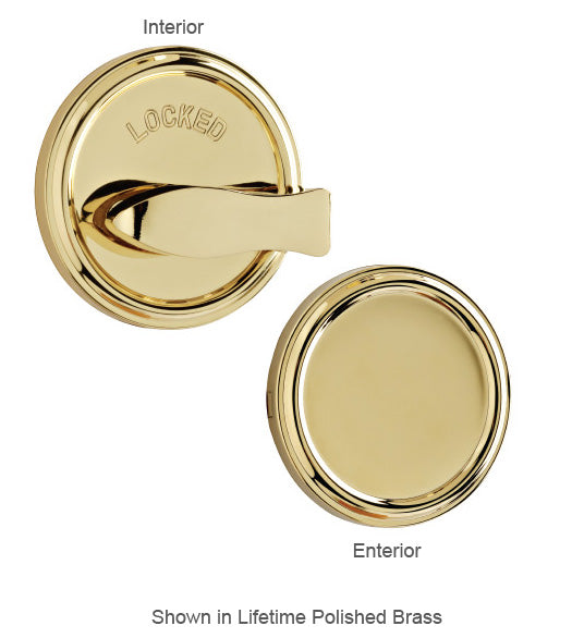 Doorware.com Thumbturn Deadbolt With Outside Plate, Weslock 0668