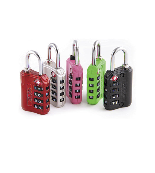 Doorware.com WordLock Combination Luggage Padlocks