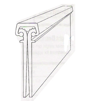 Doorware.com 83-inch Bommer Wide Throw Full Mortise Continuous Geared Hinge WTFM83HD