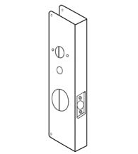 Wrap Around Plate for KABA 1000 Series, Don-Jo 15-S-CW