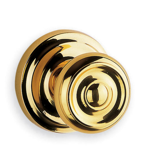 Standard Solid Brass 2 Inch Knob, Omnia 426/00
