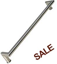 48 Inch Stainless Steel Round Offset Pull