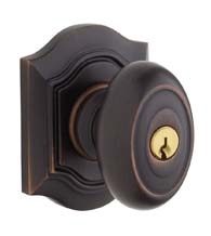 Bethpage Keyed Knobset, Baldwin 5237