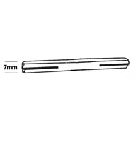 7mm Passage Spindle for Omnia Lever and Knob Sets