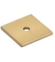 Cabinet Knob Square Backplate, Emtek 86434