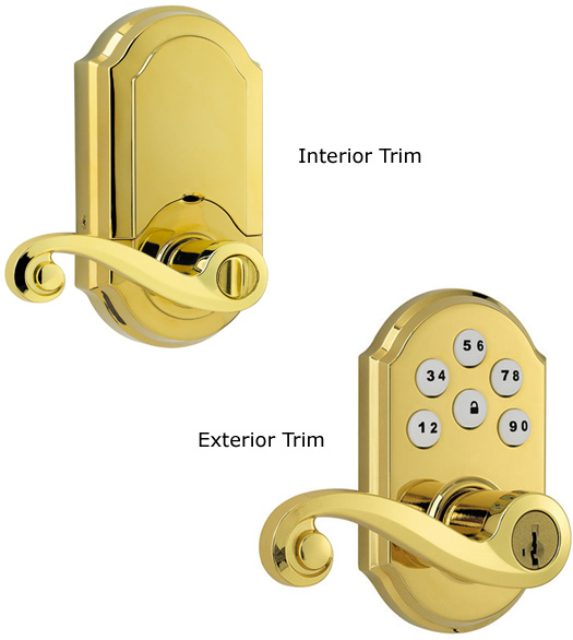 SmartCode Lido Lever and Lock, Kwikset 911LL