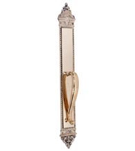 L'Enfant Solid Brass Pull Plate, Brass Accents A04-P6601
