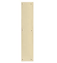 Brass Accents Push Plate