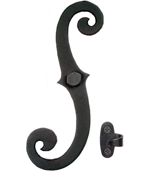 Aluminum S Shutter Dogs, Acorn AK4BQ