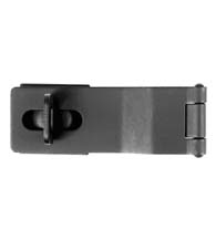 Black Iron Swivel Hasp, Acorn ALCBP