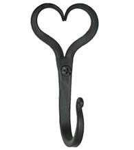 Heart Hand Forged Hook, Acorn AMABP