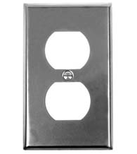 Duplex Electrical Outlet Wall Plate, Acorn AW5BP