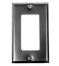 Single Rocker Switch Plate, Acorn AW9BP