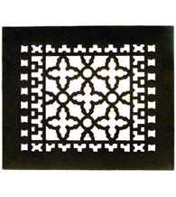 12 Inch x 10 Inch Cast Iron Register Without Screw Holes, Acorn GL5BG