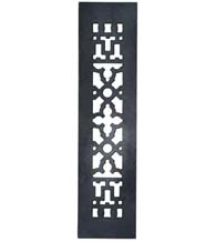 14 x 3-1/2 Cast Iron Grille, Acorn GR3BG-D