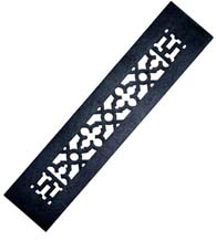 16 x 3-1/2 Cast Iron Grille, Acorn GR4BG-D