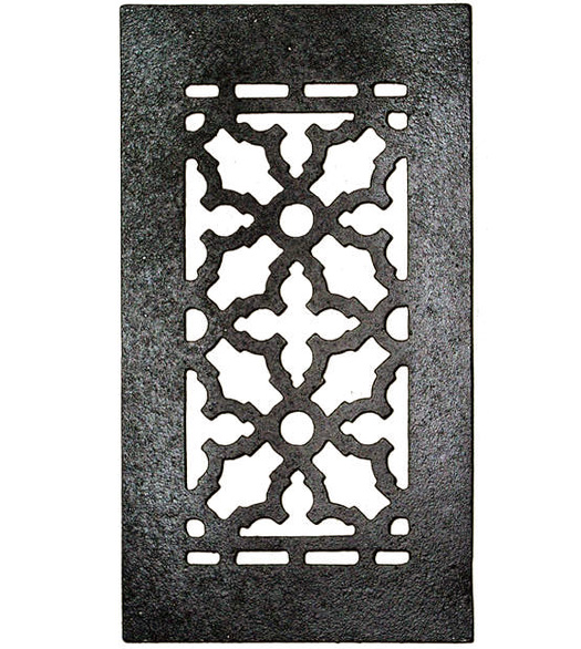 10 x 5-1/2 Cast Iron Grille
